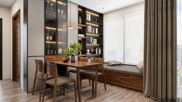 Bàn ghế gỗ óc chó