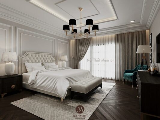 3 lưu ý khi chọn mua giường ngủ phong cách tân cổ điển