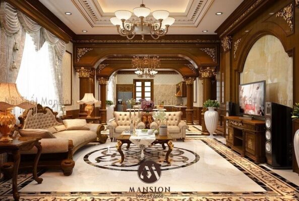 Các mẫu kệ tivi phong cách cổ điển đẳng cấp