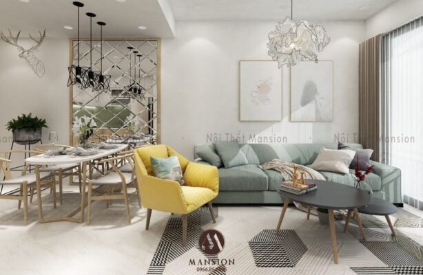 15+ mẫu thiết kế phòng khách chung cư đẹp nhất