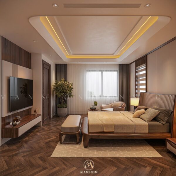 7+ mẫu phòng ngủ gỗ óc chó đẳng cấp nhất