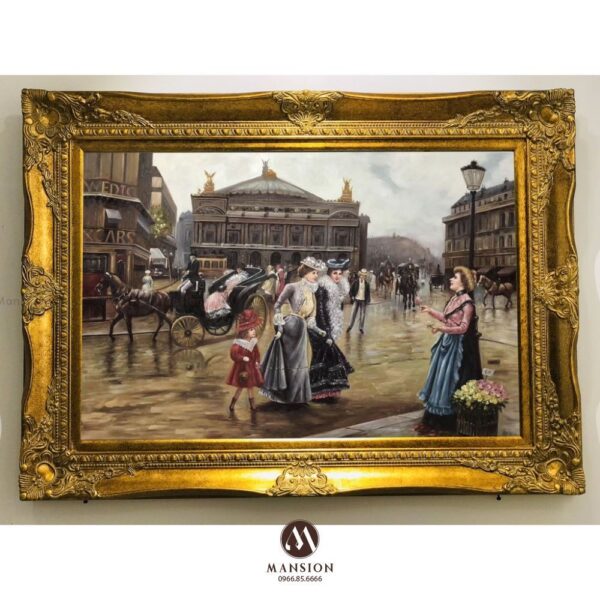 Bức tranh hoàn mỹ mang tên phòng khách tân cổ điển