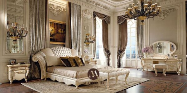 Ý tưởng phòng ngủ phong cách cổ điển đẹp