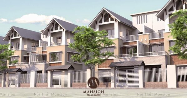 Thiết kế nhà liền kề mang xu hướng 2023