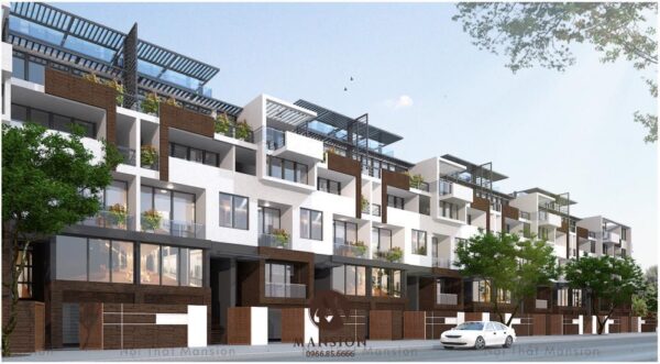 Thiết kế nhà liền kề mang xu hướng 2023