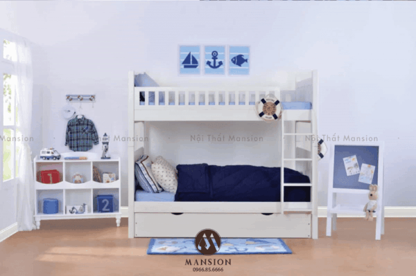 Thiết kế phòng ngủ bé trai sáng tạo