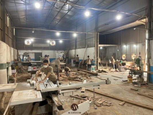Xưởng nội thất gỗ óc chó