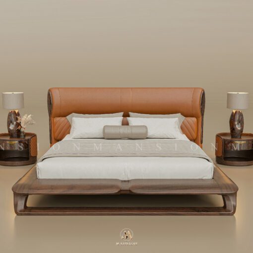 Alternative view of Giường ngủ gỗ óc chó G-M014