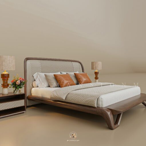 giường ngủ gỗ óc chó