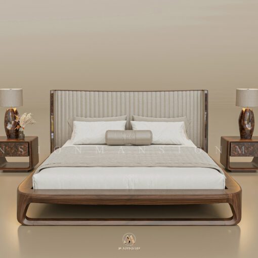 Alternative view of Giường ngủ gỗ óc chó G-M007