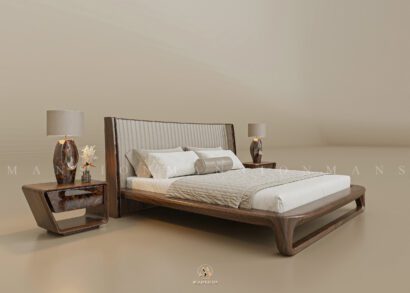 giường ngủ gỗ óc chó