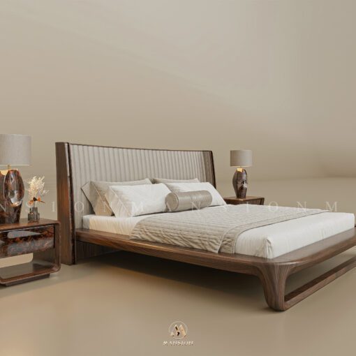 giường ngủ gỗ óc chó