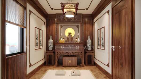 Những lưu ý khi thiết kế nội thất phòng thờ