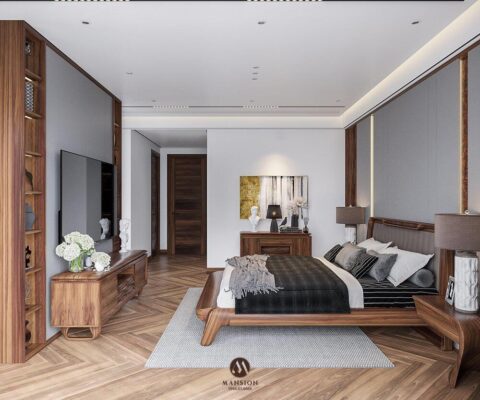 Thi công nội thất gỗ óc chó chuyên nghiệp