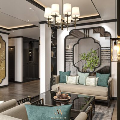 Dự án phong cách indochine nhà mrs Yến