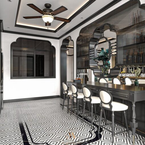 Dự án phong cách indochine nhà mrs Yến