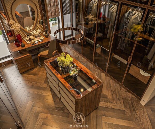 Lợi ích khi sử dụng tủ quần áo gỗ óc chó