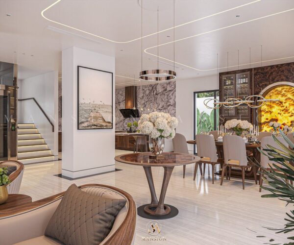 4 lý do nên chọn phòng bếp gỗ óc chó