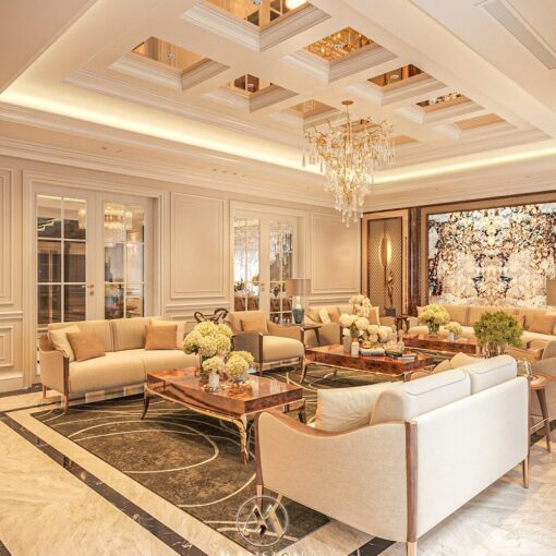 Sofa gỗ óc chó
