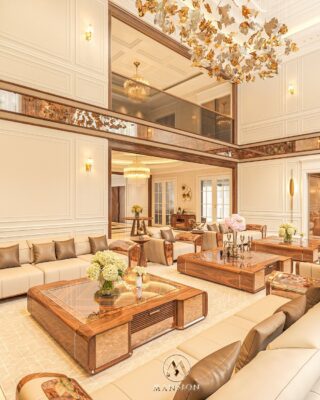 Dự án: Thiết kế, thi công nội thất Luxury hiện đại – Biệt thự Thanh Thanh