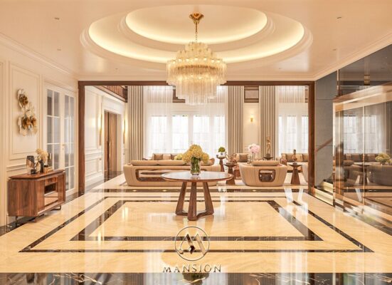 Dự án: Thiết kế, thi công nội thất Luxury hiện đại – Biệt thự Thanh Thanh