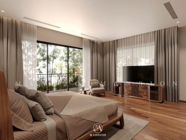 9+ món đồ không thể thiếu trong phòng ngủ gỗ óc chó