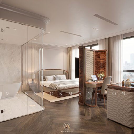 Bàn phấn gỗ óc chó BP-M012