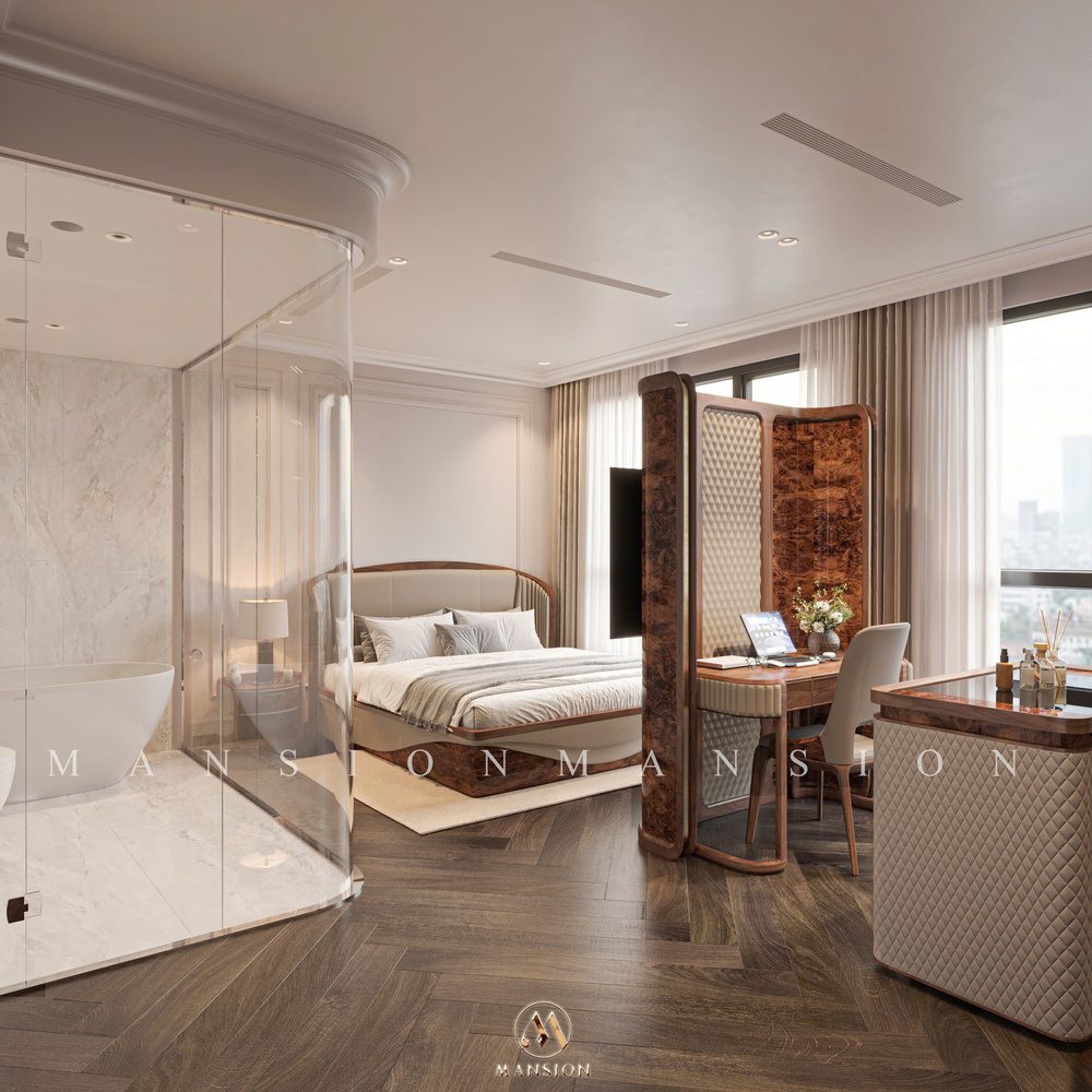 Bàn phấn gỗ óc chó BP-M012