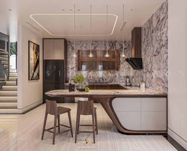 Những lưu ý quan trọng khi chọn tủ bếp gỗ óc chó cho không gian bếp hiện đại