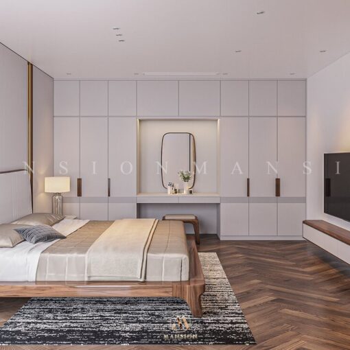 Tủ quần áo gỗ óc chó TQA-M006