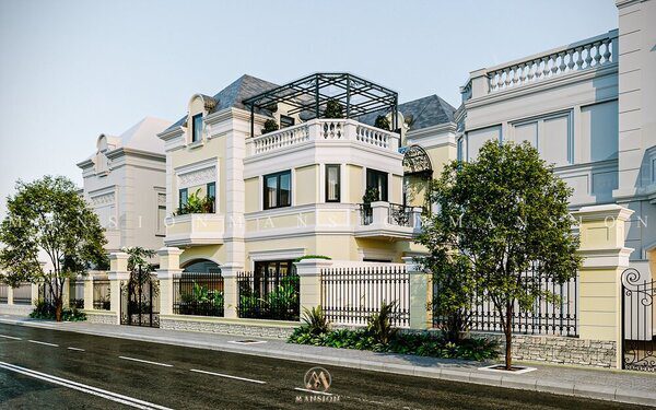 Thiết kế biệt thự 2 tầng đẹp vượt trội