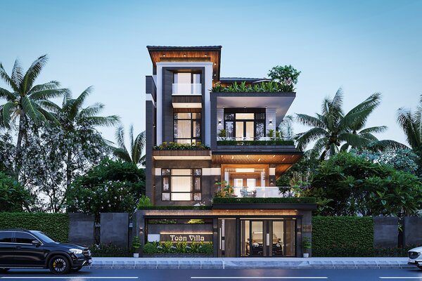 Tổng hợp những mẫu thiết kế biệt thự 3 tầng được yêu thích nhất