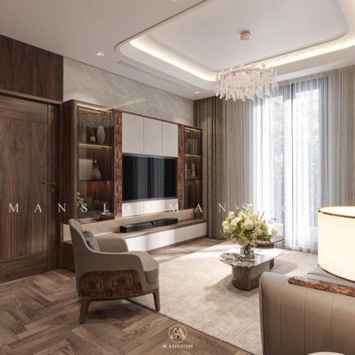 Kệ tivi gỗ óc chó KTV-M022