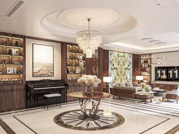 Nguyên tắc “vàng” trong thiết kế nội thất nhà biệt thự