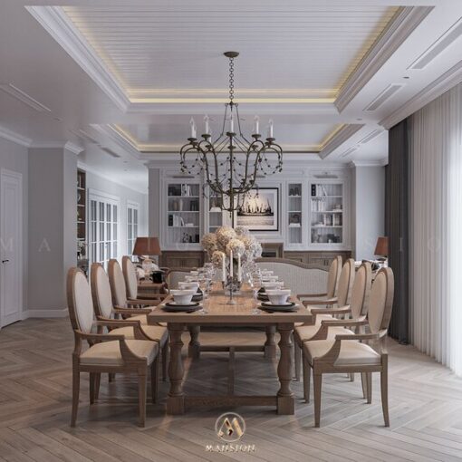 Điểm nhấn dịch vụ thiết kế nội thất tại Mansion