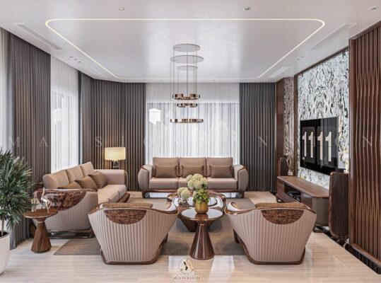 Nội thất sofa gỗ óc chó và những đặc điểm nổi bật