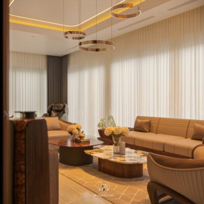 Sofa gỗ óc chó SF-M059 - Mẫu chính diện
