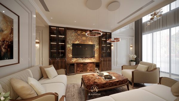 Báo giá thiết kế và thi công sofa gỗ óc chó