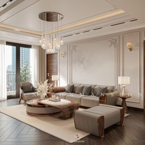 thiết kế thi công nội thất chung cư Vinhomes Greenbay