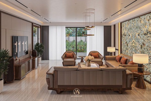 Bộ sưu tập mẫu phòng khách đẹp chuẩn gu thượng lưu