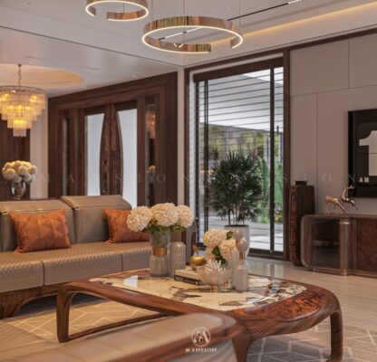 Nghệ thuật thiết kế thi công nội thất nhà đẹp nổi bật