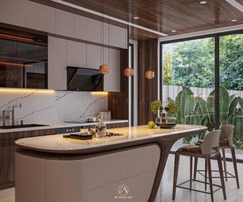 Những sai lầm thường gặp khi thiết kế và lắp đặt bàn đảo bếp