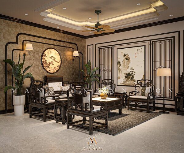 Những mẫu bàn ghế gỗ phòng khách làm nên khí chất thượng lưu