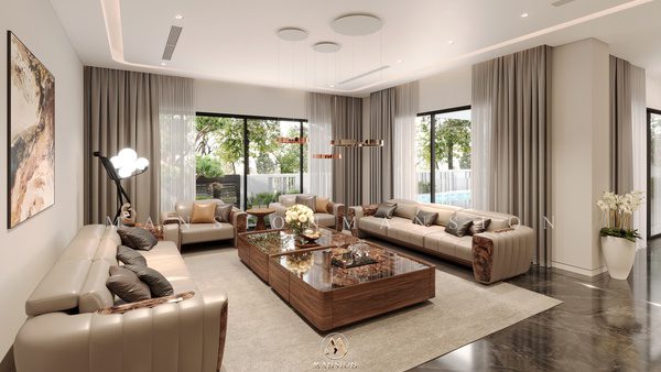 Những mẫu bàn ghế gỗ phòng khách làm nên khí chất thượng lưu