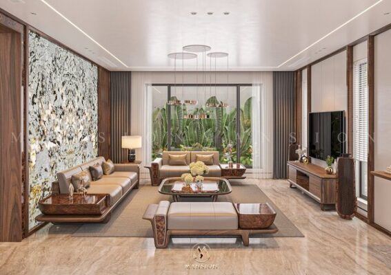 Sofa gỗ hiện đại - tác phẩm nghệ thuật gỗ dành riêng cho người hiểu giá trị thật sự
