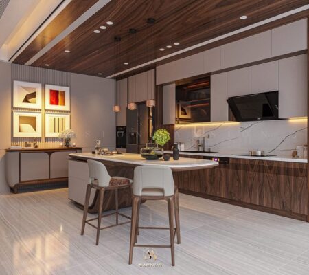 Phân biệt trần gỗ tự nhiên và gỗ công nghiệp? Trần gỗ óc chó có gì đặc biệt