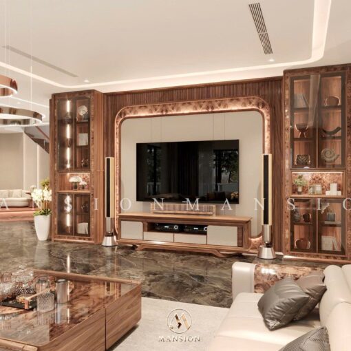 Kệ tivi gỗ óc chó KTV-M023