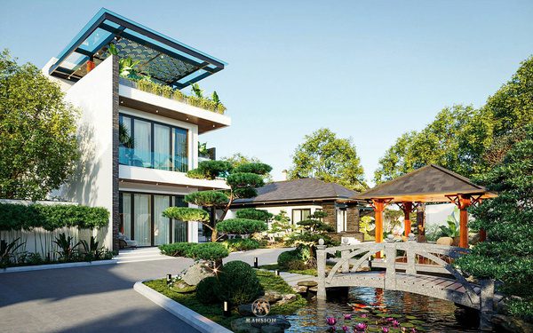 Tổng quan thiết kế nội thất và kiến trúc biệt thự hiện đại