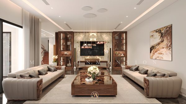 Chọn màu sắc cho phòng khách giúp ăn gian diện tích