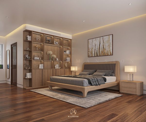 giường ngủ gỗ óc chó